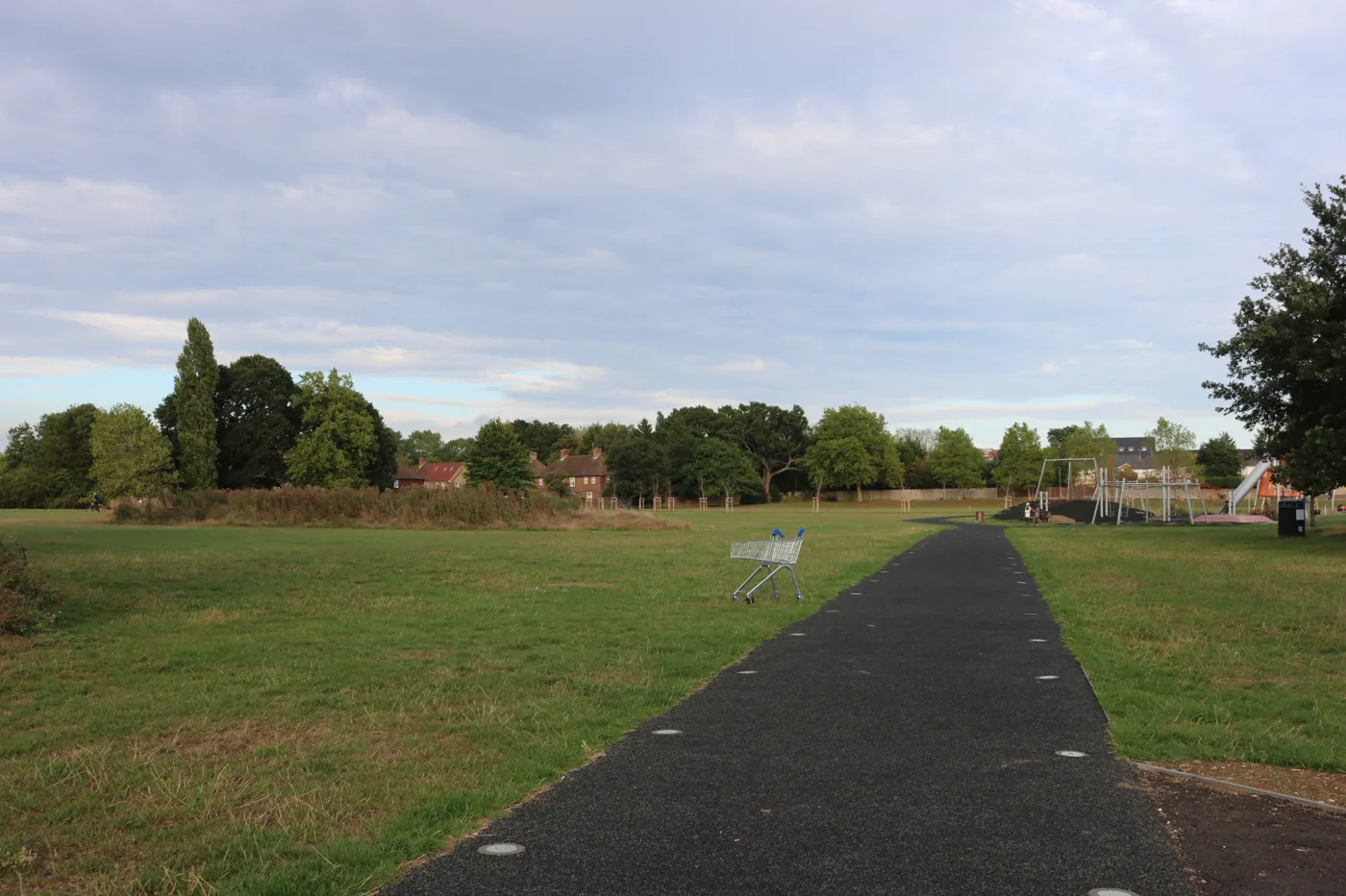 Meadow Park, Borehamwood, where the town council's free display is held