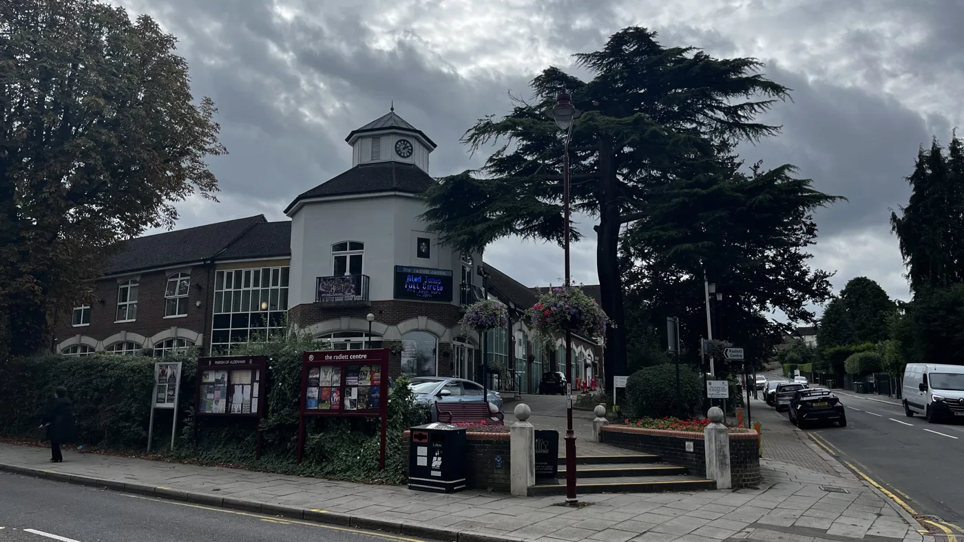 The Radlett Centre on Watling Street, home of the borough's other pantomime